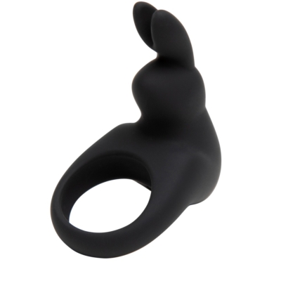 Kép 2/5 - Happyrabbit Cock - akkus vibrációs péniszgyűrű (fekete) - 2