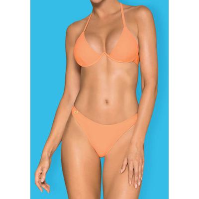 Kép 1/6 - / Obsessive Paralia - merevítős, nyakpántos bikini (korall)