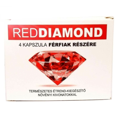 Kép 1/2 - Red Diamond - természetes étrend-kiegészítő férfiaknak (4db)