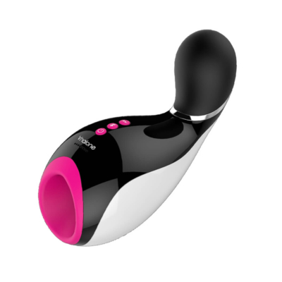 Kép 7/7 - Nalone Oxxy - okos vibráló kényeztető ajkak (fekete-pink-fehér) - 4