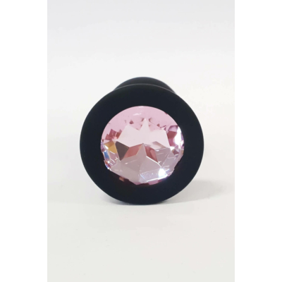 Kép 4/4 - Christine le Duc - pink köves anál dildó - kicsi (fekete) - 4
