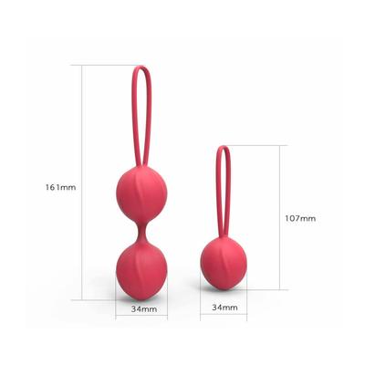 Kép 10/13 - Cotoxo Cherry - 2 részes gésagolyó szett (piros) - 10