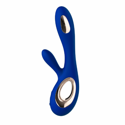Kép 3/8 - LELO Soraya Wave - akkus, csiklókaros, bólogató vibrátor (kék) - 3