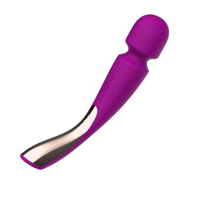 Kép 3/8 - LELO Smart Wand 2 - közepes - akkus, masszírozó vibrátor (lila) - 3