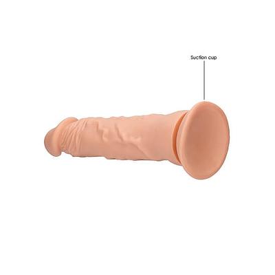 Kép 6/9 - RealRock Dong 10 - élethű dildó (25cm) - natúr - 6
