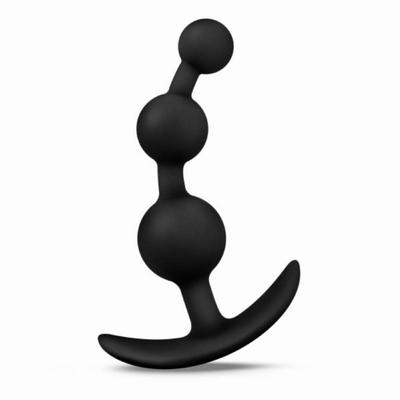 Kép 1/2 - Anal Adventures Platinum - análgyöngyök - kicsi (fekete)