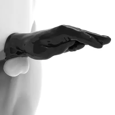 Kép 11/13 - Oxballs Handjob Fist - kézfej péniszköpeny (fekete) - 6