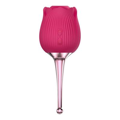 Kép 3/5 - MARTINELLA Rose - akkus, nyelves 2in1 csiklóvibrátor (pink) - 3