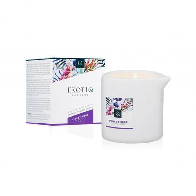 Kép 1/4 - Exotiq Violet Rose - masszázsgyertya (60g) 