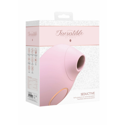 Kép 11/11 - Irresistible Seductive - akkus, vízálló csiklóizgató (pink) - 11