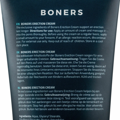 Kép 4/5 - Boners Erection - stimuláló intim krém férfiaknak (100ml) - 4