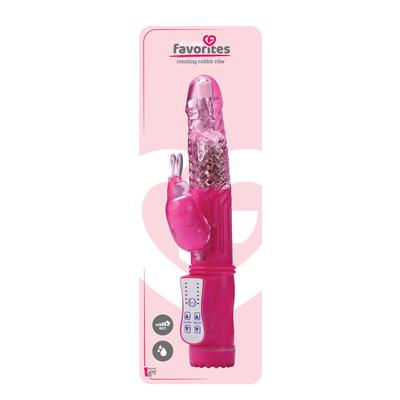 Kép 2/2 - All Time Favorites - csiklókaros, forgó vibrátor (pink) - 2