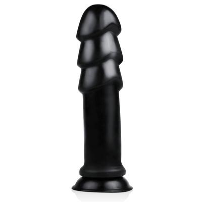 Kép 4/7 - BUTTR Madbull Muzzl - tapadótalpas dildó (fekete) - 4