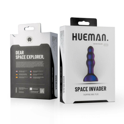 Kép 9/9 - Hueman Space Inveder - akkus, vízálló anál vibrátor (lila) - 9