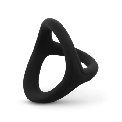 Kép 5/7 - Easytoys Desire Ring - rugalmas pénisz- és heregyűrű (fekete) - 5