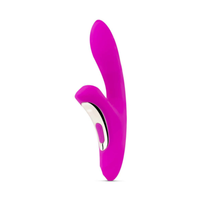 Kép 1/5 - Easytoys Tapping Rabbit - akkus, csiklókaros G-pont vibrátor (pink)