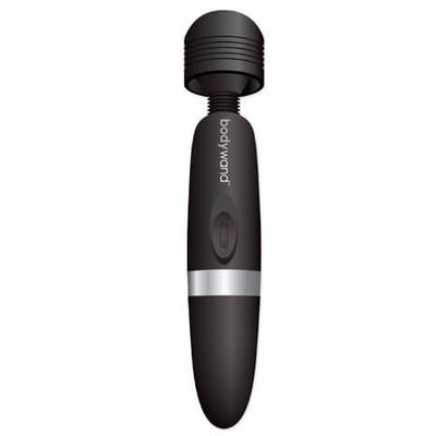 Kép 2/3 - Bodywand - akkus, masszírozó vibrátor (fekete) - 2