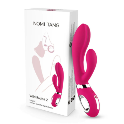 Kép 6/7 - Nomi Tang Wild Rabbit 2 - akkus, csiklókaros G-pont vibrátor (pink) - 6