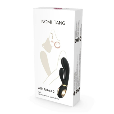 Kép 5/7 - Nomi Tang Wild Rabbit 2 - akkus, csiklókaros G-pont vibrátor (fekete) - 5