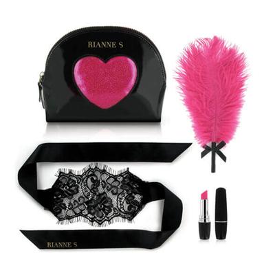Kép 1/5 - / RS Essentials D'AMOUR - vibrátoros szett - fekete-pink (3 részes)