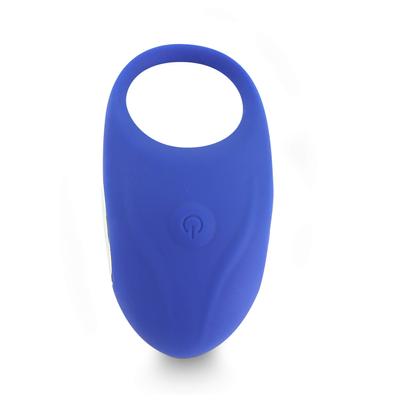 Kép 2/5 - / Feelztoys Thor - akkus vibrációs péniszgyűrű (kék) - 2