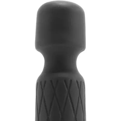 Kép 7/11 - Bodywand Luxe - akkus, mini masszírozó vibrátor (fekete) - 4
