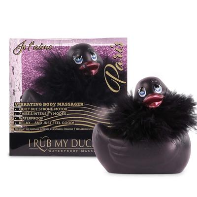 Kép 1/6 - My Duckie Paris 2.0 - játékos kacsa vízálló csiklóvibrátor (fekete)