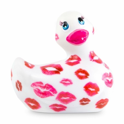 Kép 4/6 - My Duckie Romance 2.0 - csókos kacsa vízálló csiklóvibrátor (fehér-pink) - 4