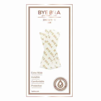 Kép 2/4 - Bye Bra - kétoldalas ruharögzítő szalag (20 db) - 2