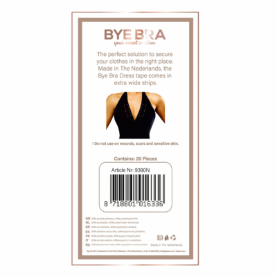 Kép 3/4 - Bye Bra - kétoldalas ruharögzítő szalag (20 db) - 3