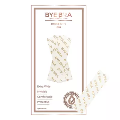 Kép 7/7 - Bye Bra - kétoldalas ruharögzítő szalag (20 db) - 4