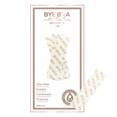 Kép 7/7 - Bye Bra - kétoldalas ruharögzítő szalag (20 db) - 4