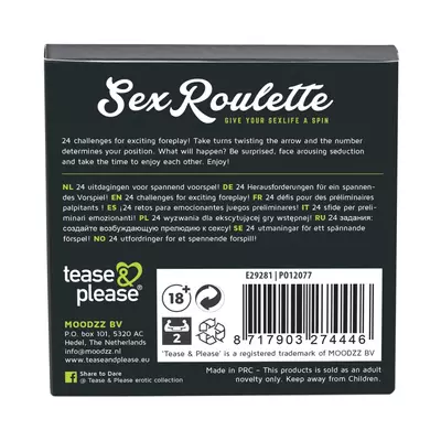 Kép 7/11 - Sex Roulette Foreplay - szex társasjáték (10 nyelven) - 4