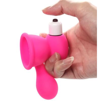 Kép 3/6 - Aixiasia Bobo - mellszívó vibrátor (pink) - 3