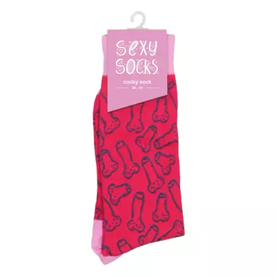 Kép 4/9 - S-Line Sexy Socks - pamut zokni - fütyis
