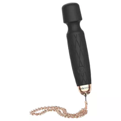 Kép 1/11 - Bodywand Luxe - akkus, mini masszírozó vibrátor (fekete)