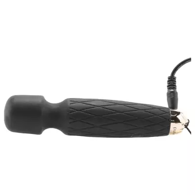 Kép 8/11 - Bodywand Luxe - akkus, mini masszírozó vibrátor (fekete)