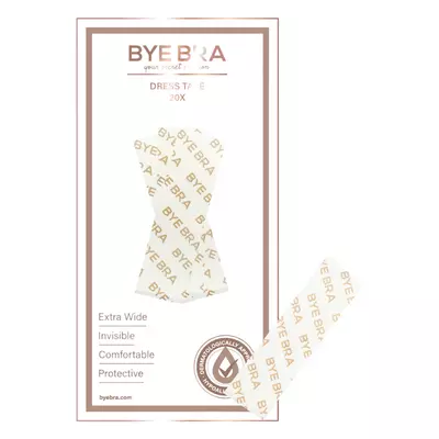 Kép 1/7 - Bye Bra - kétoldalas ruharögzítő szalag (20 db)