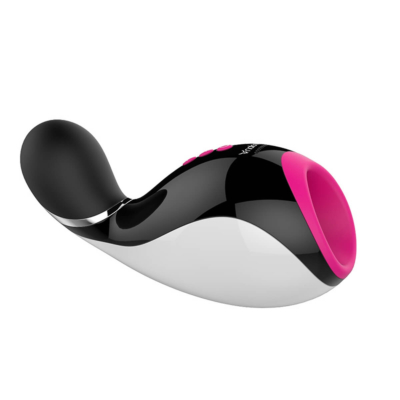 Kép 4/7 - Nalone Oxxy - okos vibráló kényeztető ajkak (fekete-pink-fehér)