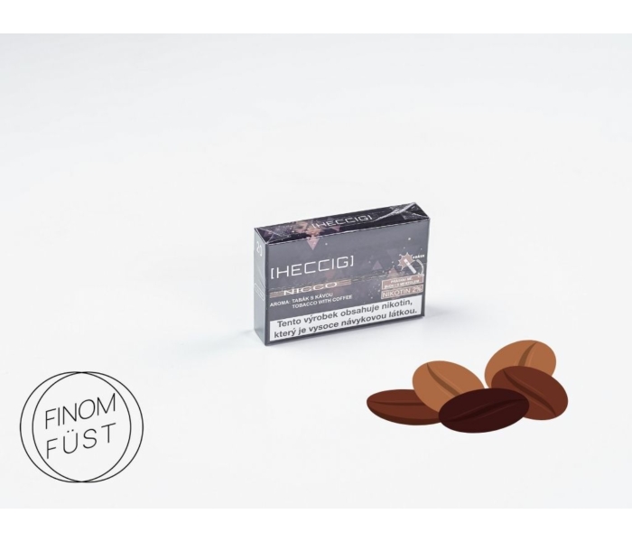 Heccig Nicco Kávé 2in1 ízhatású nikotinos hevítőrúd - doboz