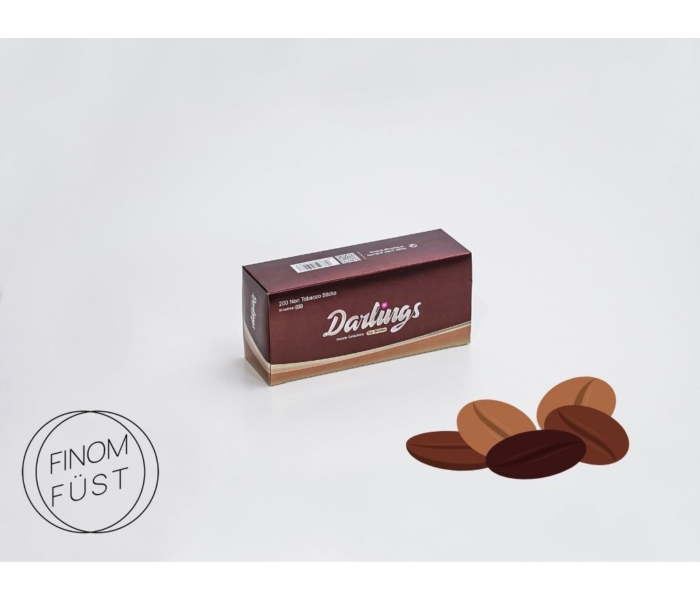 Darlings - Kávé ízű Nikotinmentes hevítőrúd Mentollal - Karton