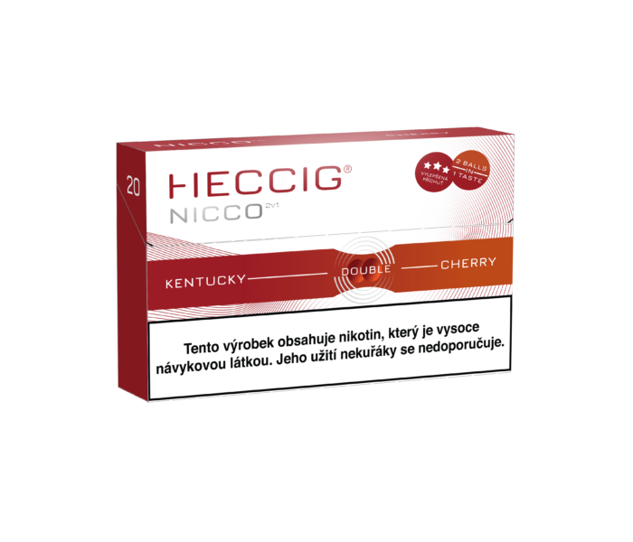 Heccig Nicco Kentucky Cseresznye ízű nikotinos hevítőrúd - doboz