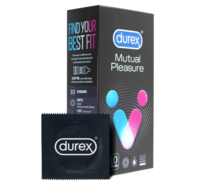 Durex Mutual Pleasure - késleltető óvszer (10db) - 2