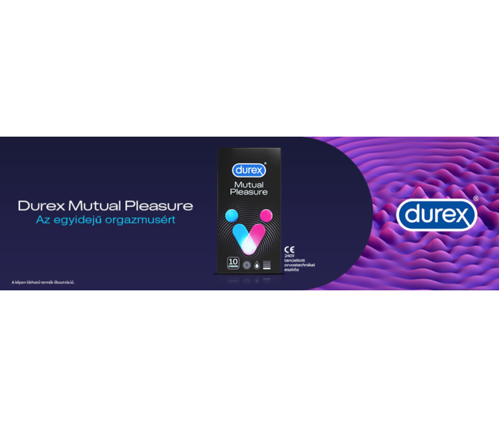 Durex Mutual Pleasure - késleltető óvszer (10db) - 7