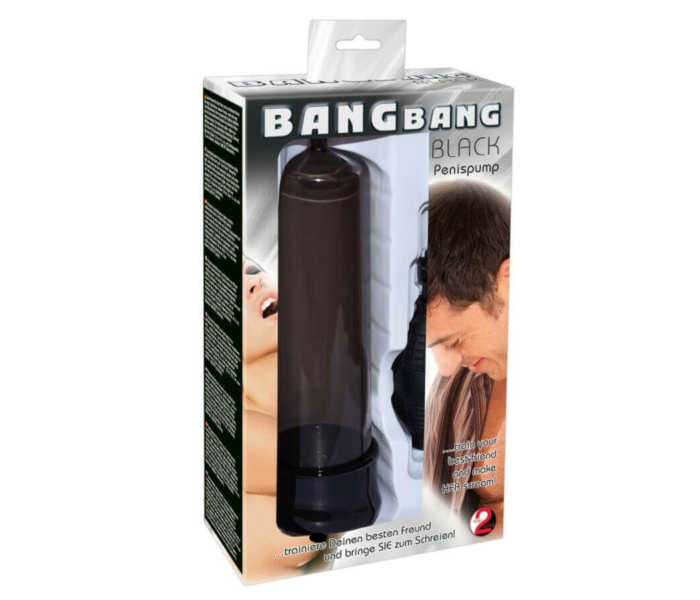 Bang Bang erekciópumpa - fekete - 2