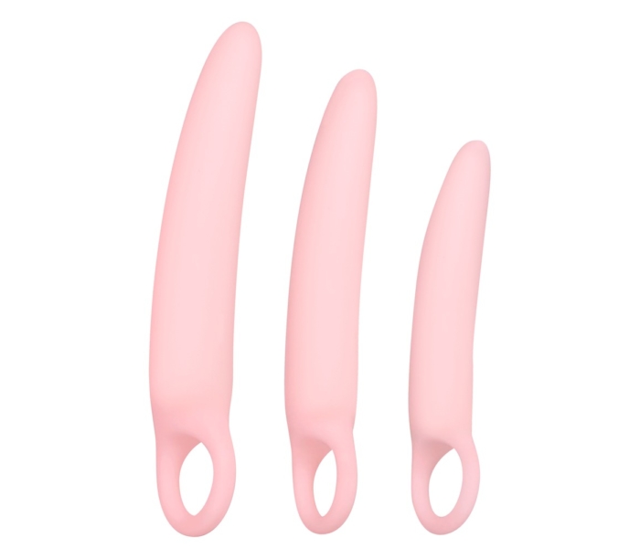 SMILE - Vaginal Trainers - dildó szett - rózsaszín (3 részes) - 4
