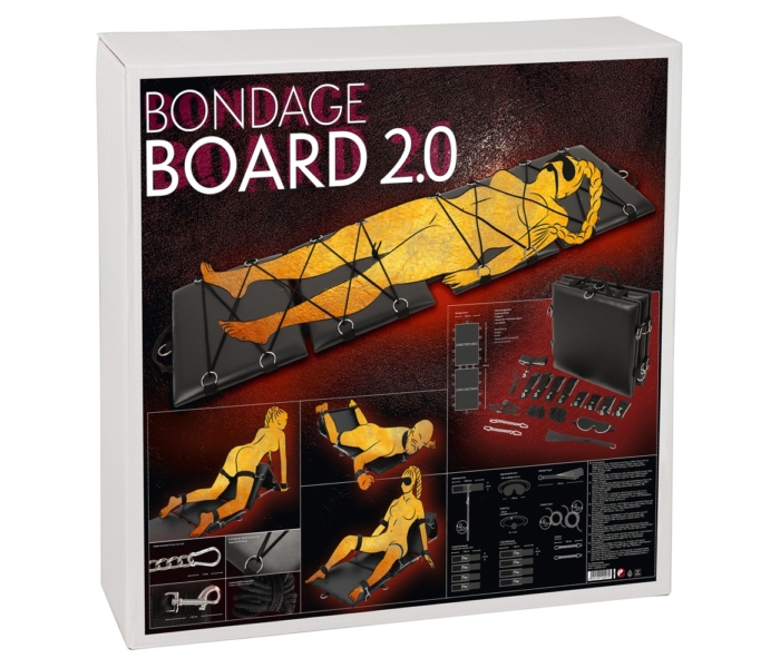 You2Toys Bondage Board 2.0 - hordozható kötöző ágy szett