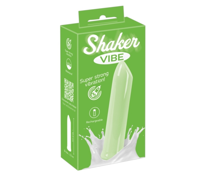 You2Toys - Shaker Vibe - akkus rúdvibrátor (zöld)