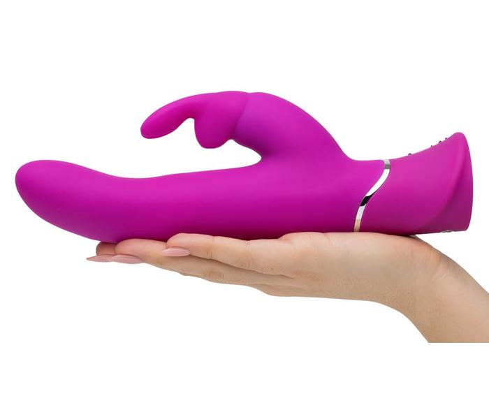 Happyrabbit Power Motion - akkus, vízálló, lökő vibrátor (lila) - 5