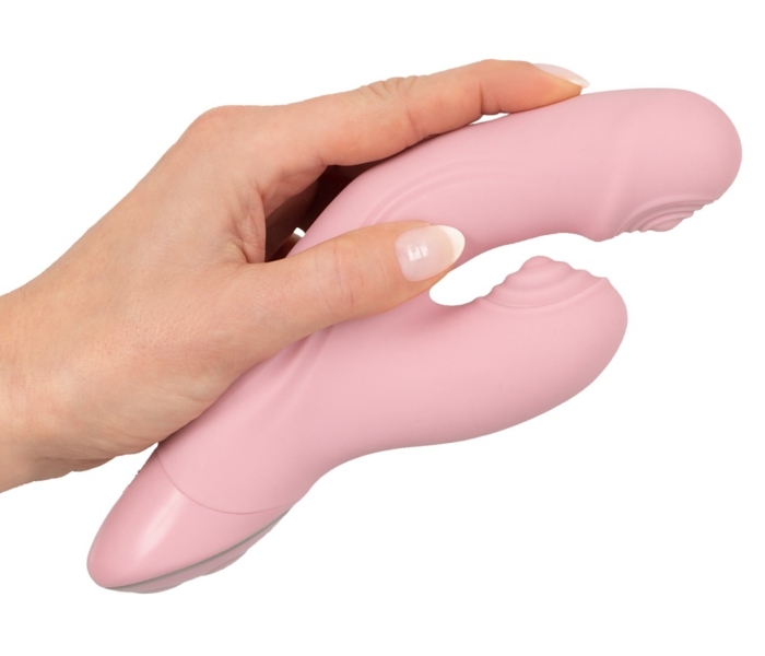 SMILE Thumping G-Spot Massager - pulzáló, masszírozó vibrátor (pink) - 10